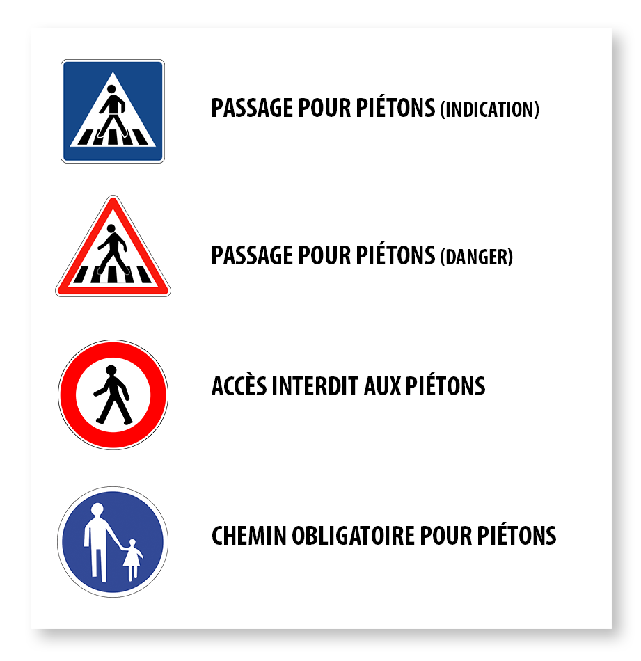 passage pieton zone de rencontre