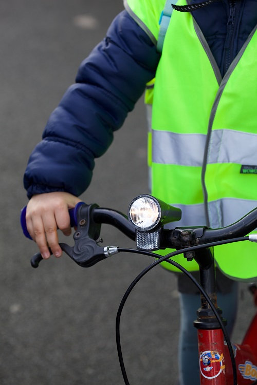 Rentrée, trajet à vélo