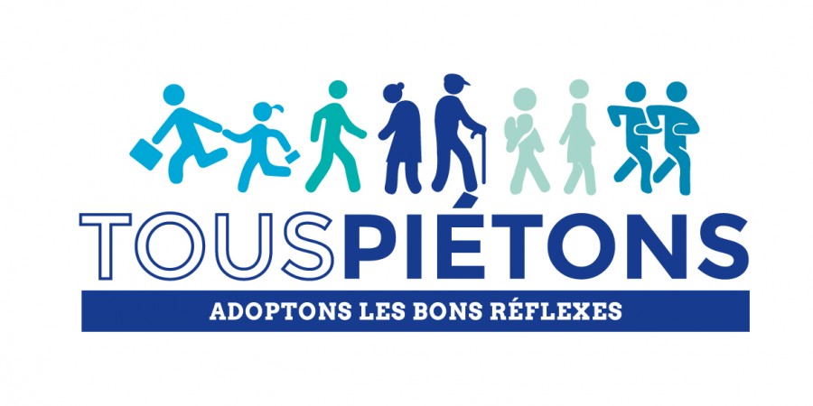 Tous piétons logo