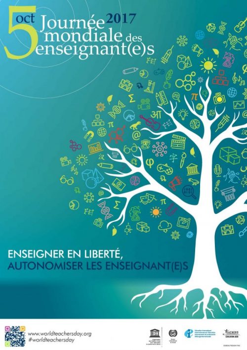 Journée mondiale de senseignants le 5 octobre 2017