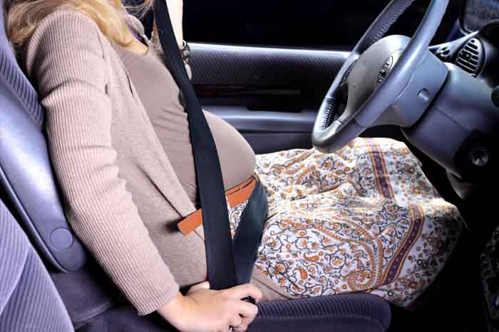 Ceinture de maternité de voiture - Femme enceinte - Protégez votre