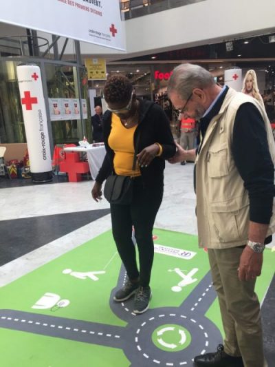 Stand aPR Croix Rouge pour la JMPS