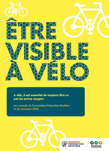 Etre visible à vélo, avec MMA