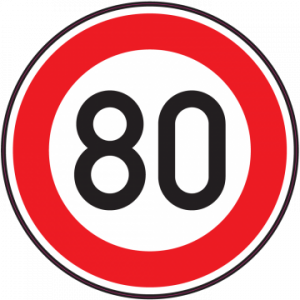 80 km/h