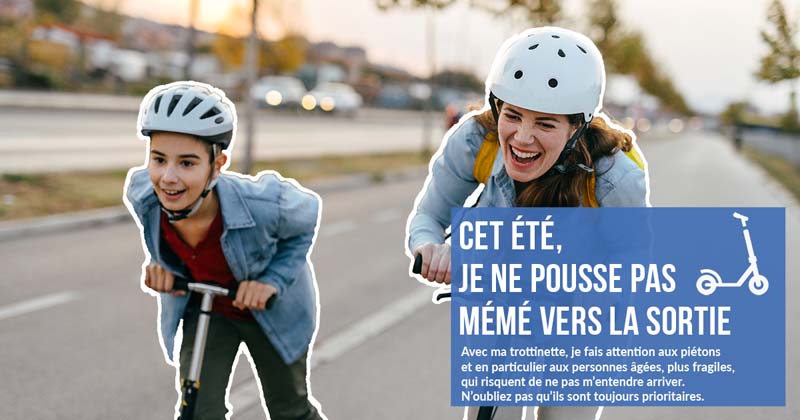 Je ne pousse pas mémé vers la sortie